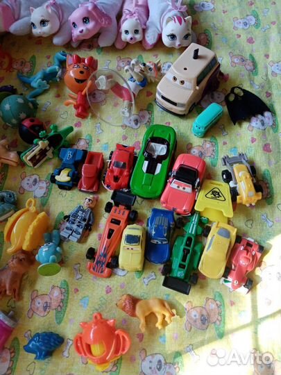 Мягкие игрушки 9 шт мелкие 30шт рюкзак