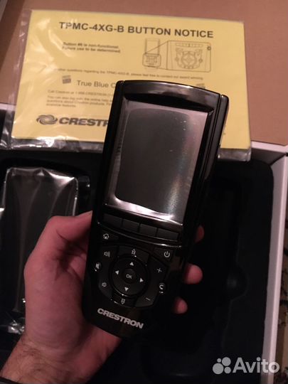 Пульт Crestron tpmc-4XG-B в черном цвете