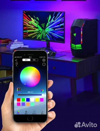 Светодиодная лента rgb 5050