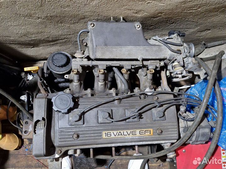 Двигатель 4AFE в разбор