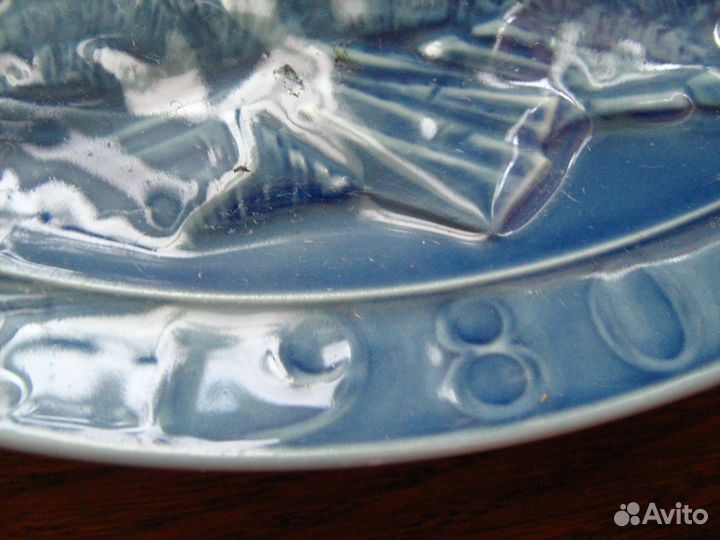 Тарелка настенная чайки 1980 Хутченройтер