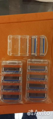 10 лезвий Gillette fusion 5