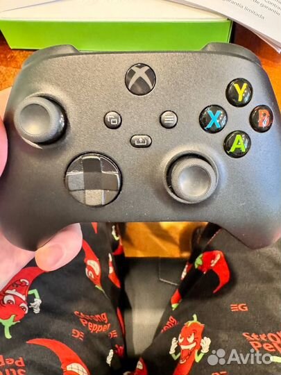 Джойстик геймпад xbox series S X carbon black
