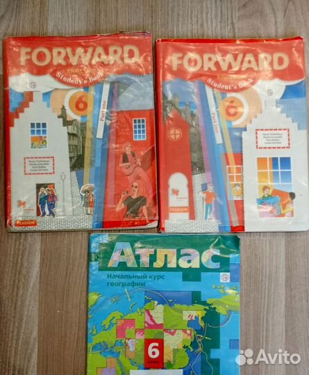 Продам учебники англ. языка за 6 класс