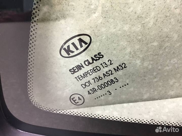 Стекло кузовное глухое правое Kia Ceed (JD) 2012-2018 87820A2000