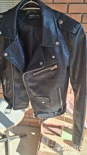 Кожаная куртка косуха