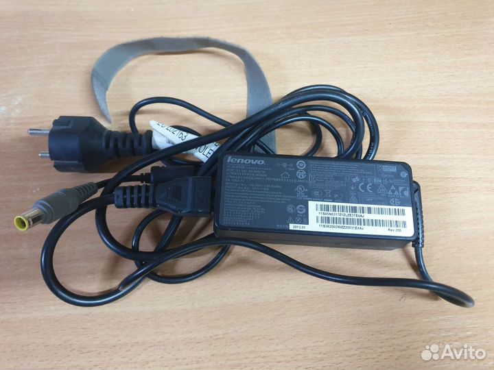 Блок питания для ноутбука lenovo 20v 3.25a