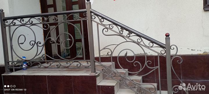 Кованые перила бу