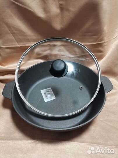 Сковорода чугунная. 32см,30,28 26,24,22см Маноли