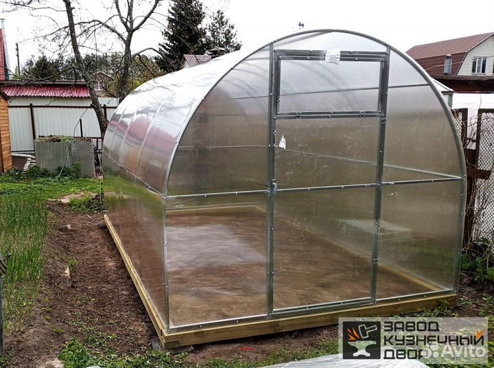 Теплица усиленная оцинкованная