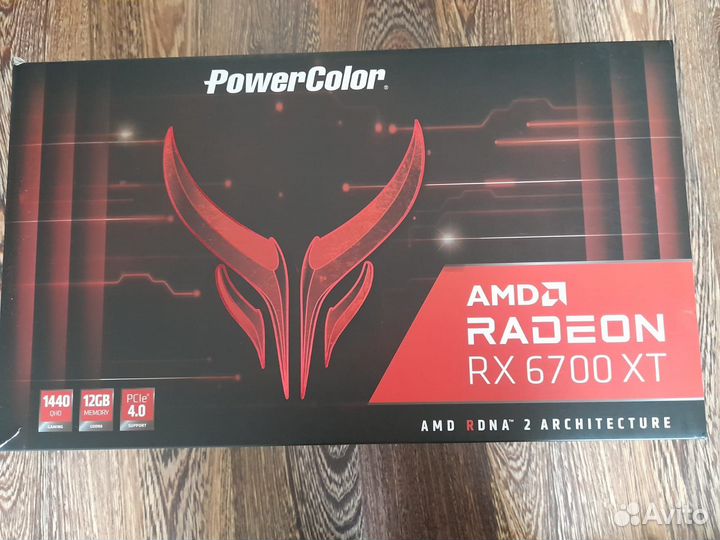 Видеокарта AMD radeon rx 6700 xt