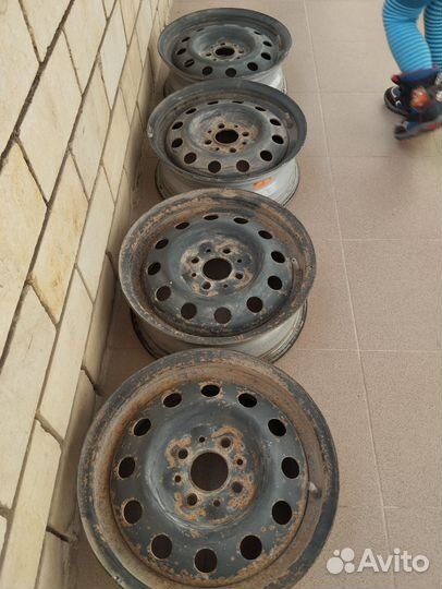 Литые диски r14 на ваз бу