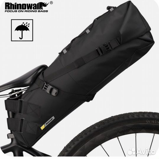 Велосипедная подсидельная сумка Rhinowalk 13л