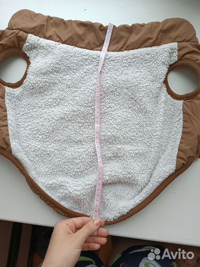 Тёплый жилет для собаки XL