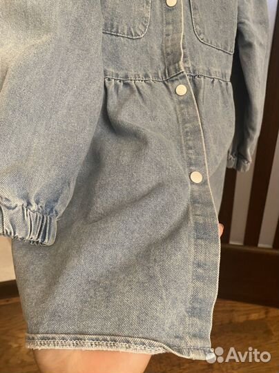 Платье джинсовое