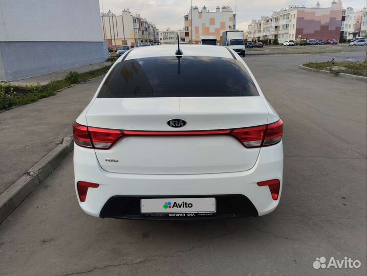 Kia Rio 1.4 МТ, 2019, 75 632 км