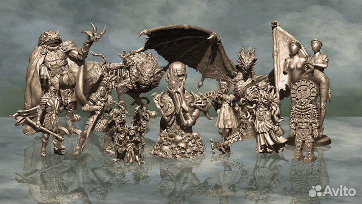 Художественное 3D моделирование по фото/3Д печать