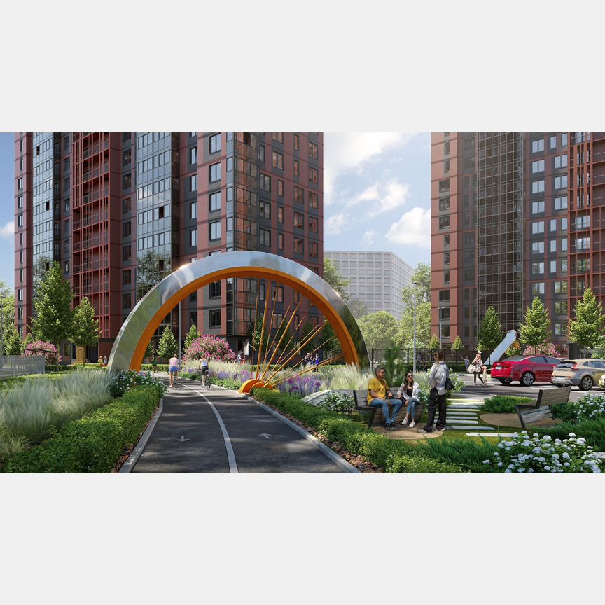 1-к. квартира, 34,5 м², 20/23 эт.