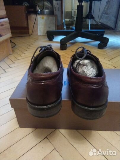 Туфли кожаные