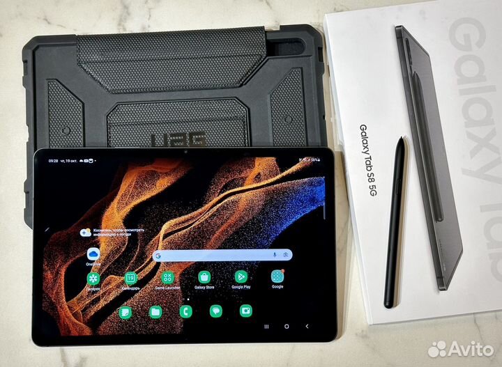 Планшет Samsung Galaxy Tab S8 5G 8/128 Чехол UAG