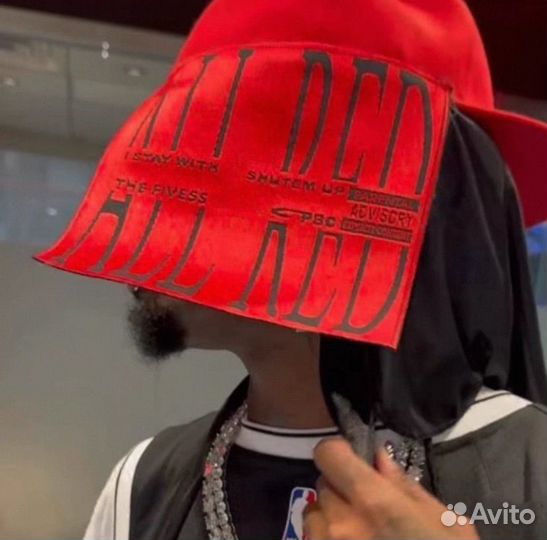 Кепка playboi carti ALL RED