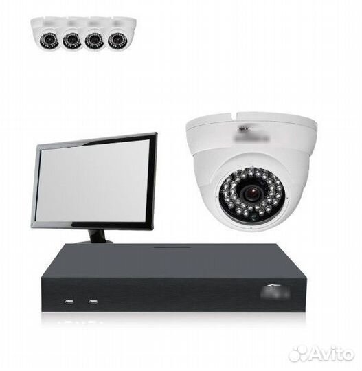 Готовый комплект видеонаблюдения HiWatch