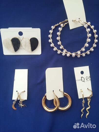 Серьги новые