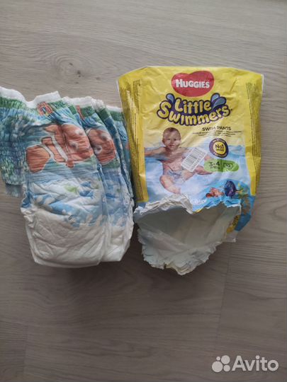Подгузники трусики для плавания