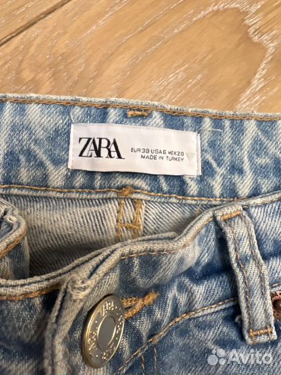 Джинсы zara 38