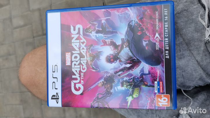 Диск для ps5 стражи галактики
