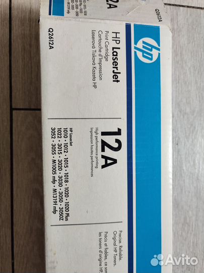 Картридж HP laserjet 12A