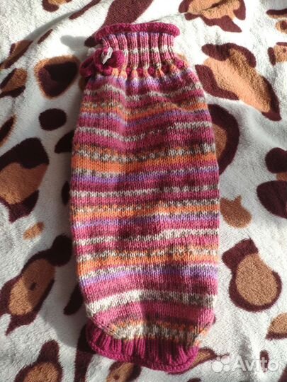 Вязаные комбинезоны для собак