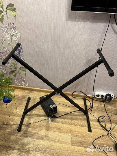 Синтезатор yamaha psr e273 со стойкой