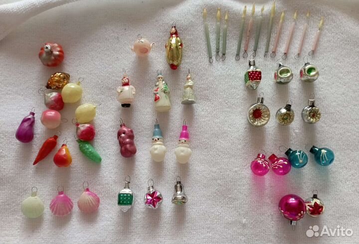 Елочные игрушки СССР