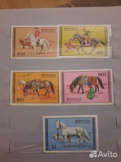 Почтовые коллекционные марки разных стран