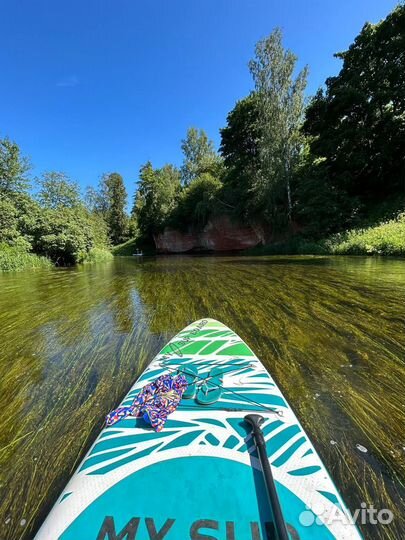 Сплавы по реке Оредеж SUP борд, байдарка