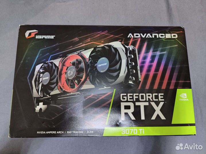 Новая видеокарта ColorFul iGame GeForce RTX 3070Ti