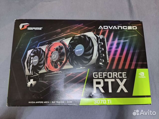 Новая видеокарта ColorFul iGame GeForce RTX 3070Ti
