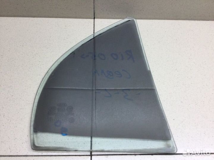 Стекло двери задней левой (форточка) Kia Rio