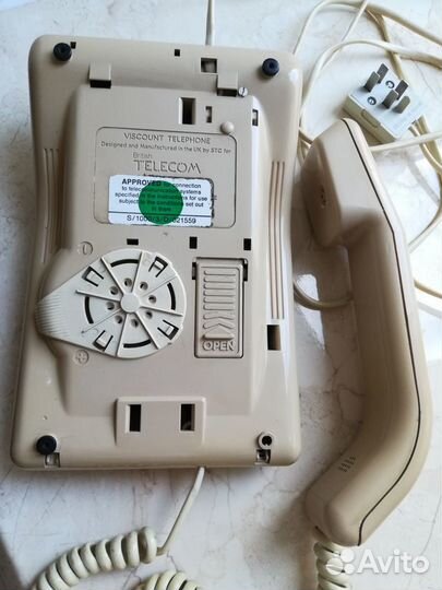 Кнопочный стационарный телефонный аппарат viscount