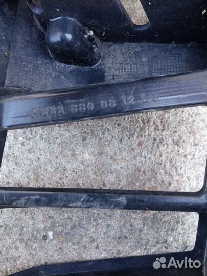 Mercedes A 222 каркас заднего бампера