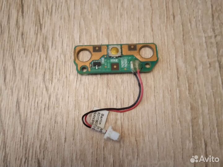 Плата кнопки включения Toshiba satellite L650D