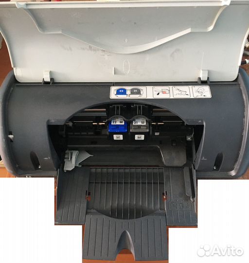 Цветной струйный принтер HP DJ D1460 2шт