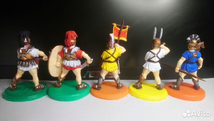 Набор солдатиков 1/32 (54мм) Римляни