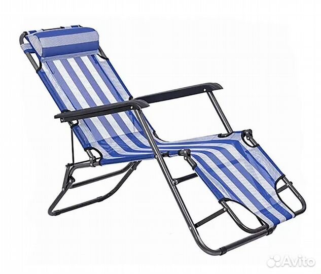 Кресло-шезлонг-раскладушка 3в1 складной