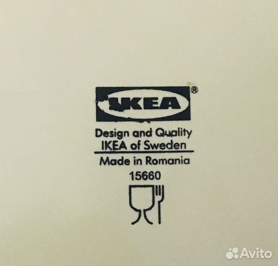 Тарелка глубокая IKEA