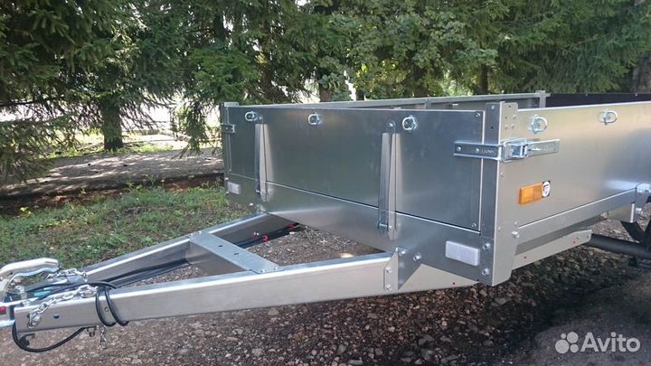 Автоприцеп 2500х1250 мм оцинкованный сст