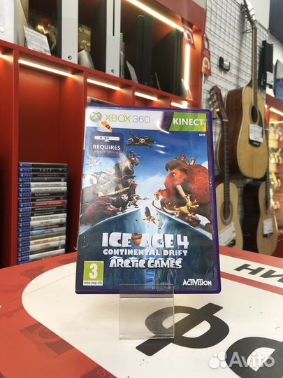 Диск xbox 360 ice age 4