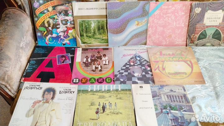 Виниловые пластинки СССР