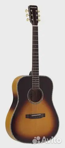 Акустическая гитара starsun DF60 Sunburst